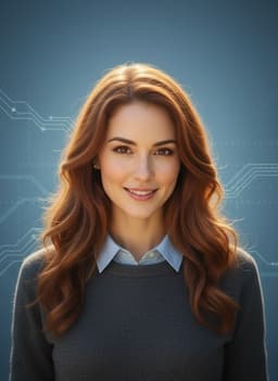 Female Engineer AI headshot
