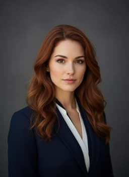 Female Lawyer AI headshot
