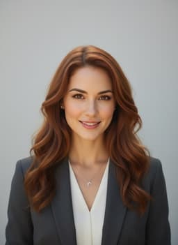 Female LinkedIn AI headshot