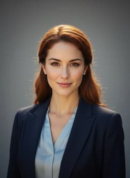 Female Professional AI headshot