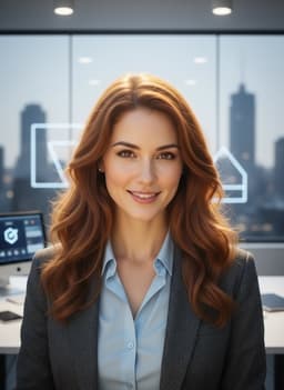 Female Startup AI headshot