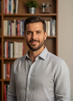 Male Academic AI headshot