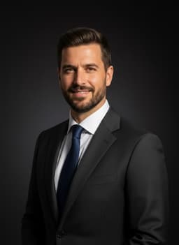 Male Corporate AI headshot