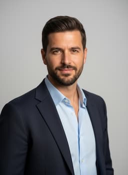 Male LinkedIn AI headshot