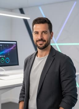 Male Startup AI headshot